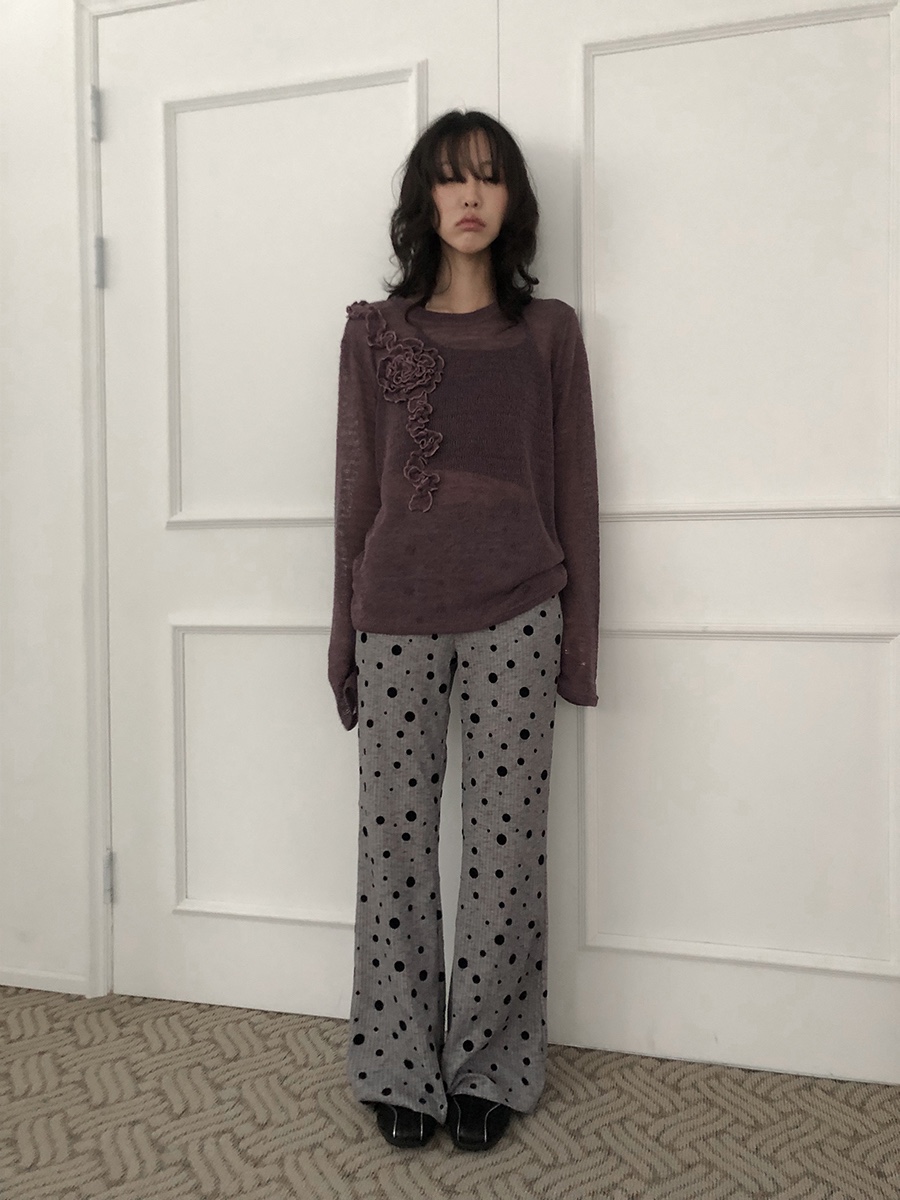 I I韓國㊣直郵東大門代購女裝新款人氣休閑打底褲鯊魚褲喇叭ITSSONG打底褲/鯊魚褲
