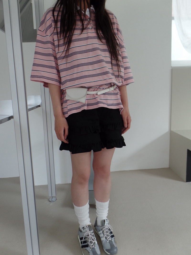 I I直郵韓國代購㊣女裝新品熱賣時尚25春夏休閑推薦人氣短褲ITSSONG短褲