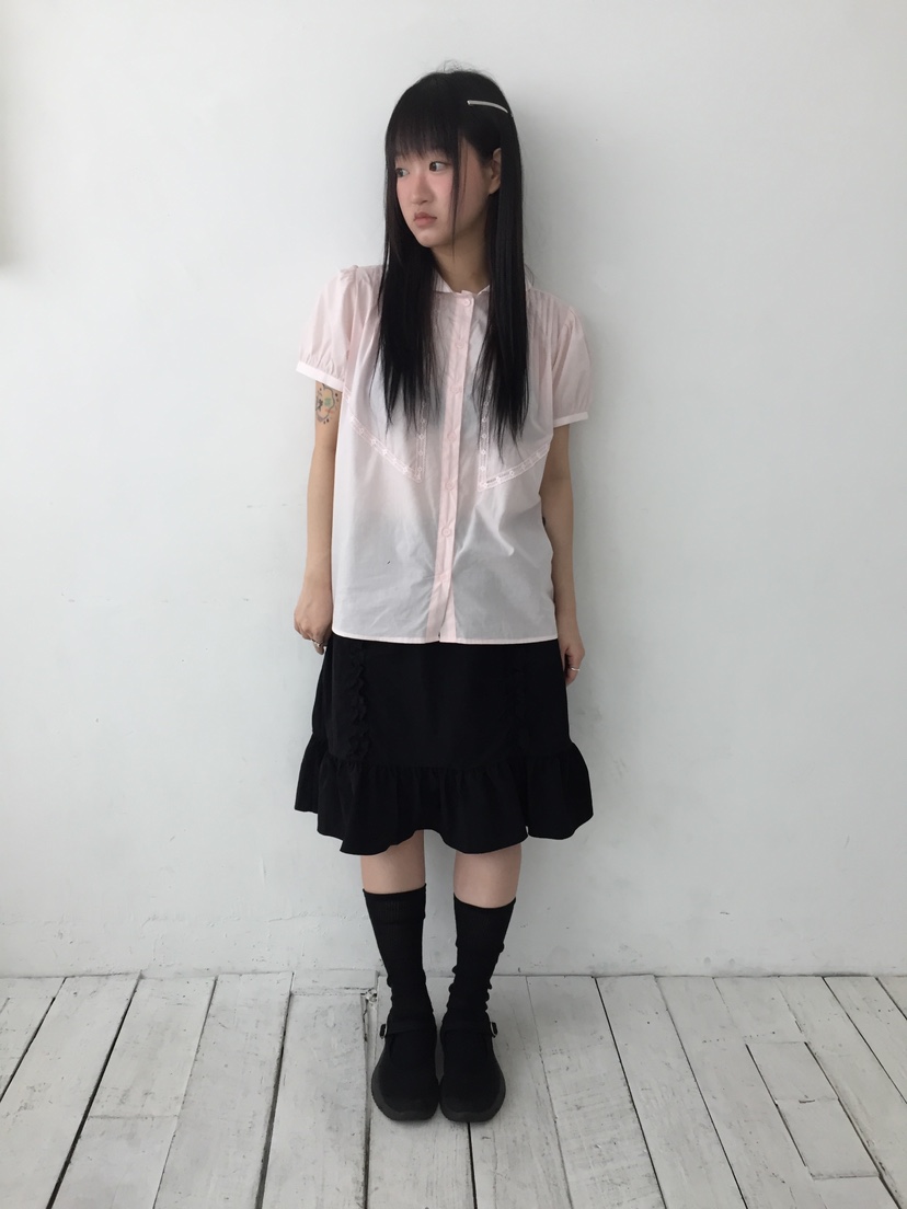 I I直郵韓國代購㊣女裝新品時尚人氣推薦25春夏半身裙中短裙ITSSONG半身裙/中短裙
