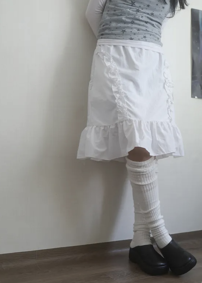 I I直郵韓國代購㊣女裝新品時尚人氣推薦25春夏半身裙中短裙ITSSONG半身裙/中短裙