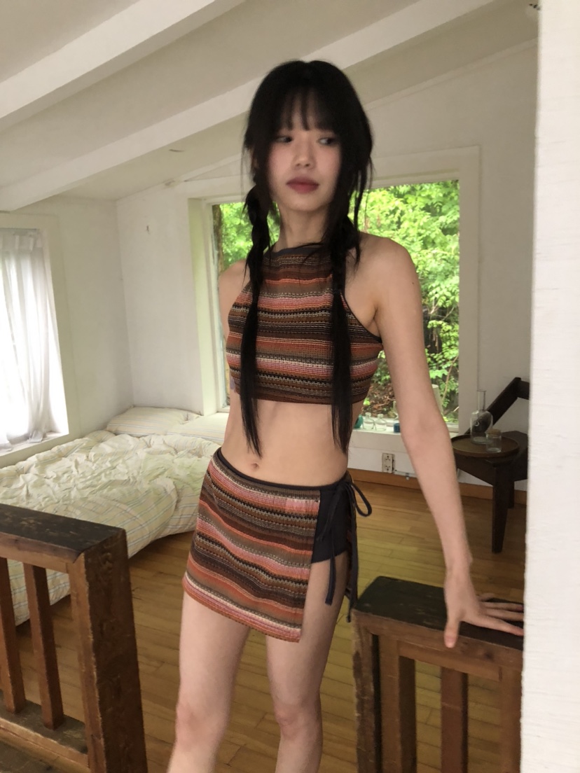 FLASH韓國直郵㊣東大門實拍女裝新品熱賣時尚推薦泳裝三件套FLASH泳裝圖色1