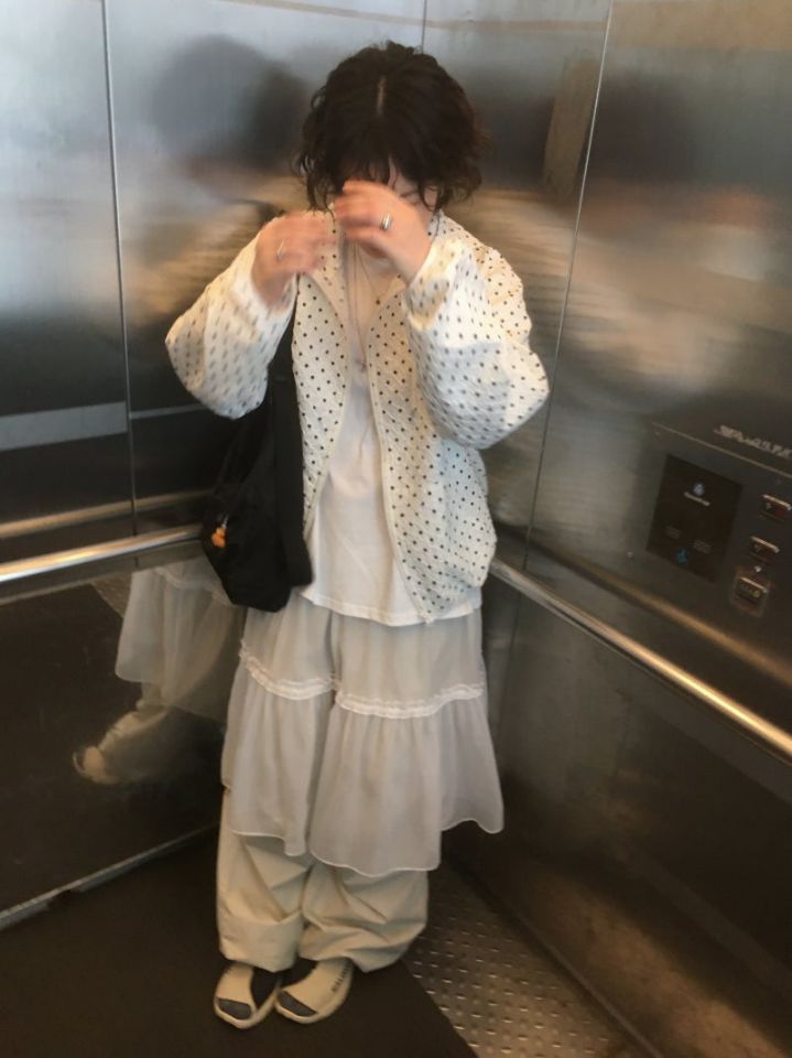 LIVE FOREVER韓國直郵㊣女裝新品25春夏休閑推薦時尚長裙寬松LIVE FOR_EVER長裙