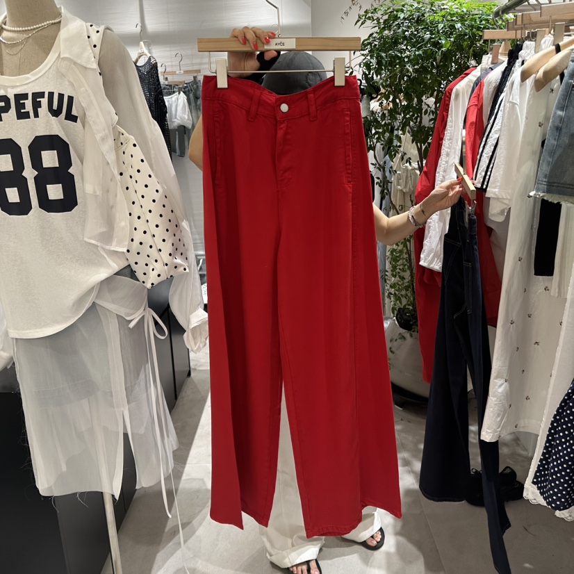 AYCE韓國直郵㊣女裝新款推薦休閑熱賣25春夏時尚人氣休閑褲101SHOWROOM/AYCE休閑褲圖色2