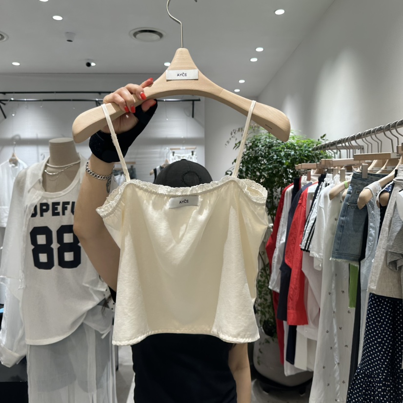 AYCE直郵韓國代購㊣女裝新品熱賣時尚推薦25春夏休閑吊帶背心101SHOWROOM/AYCE吊帶/背心