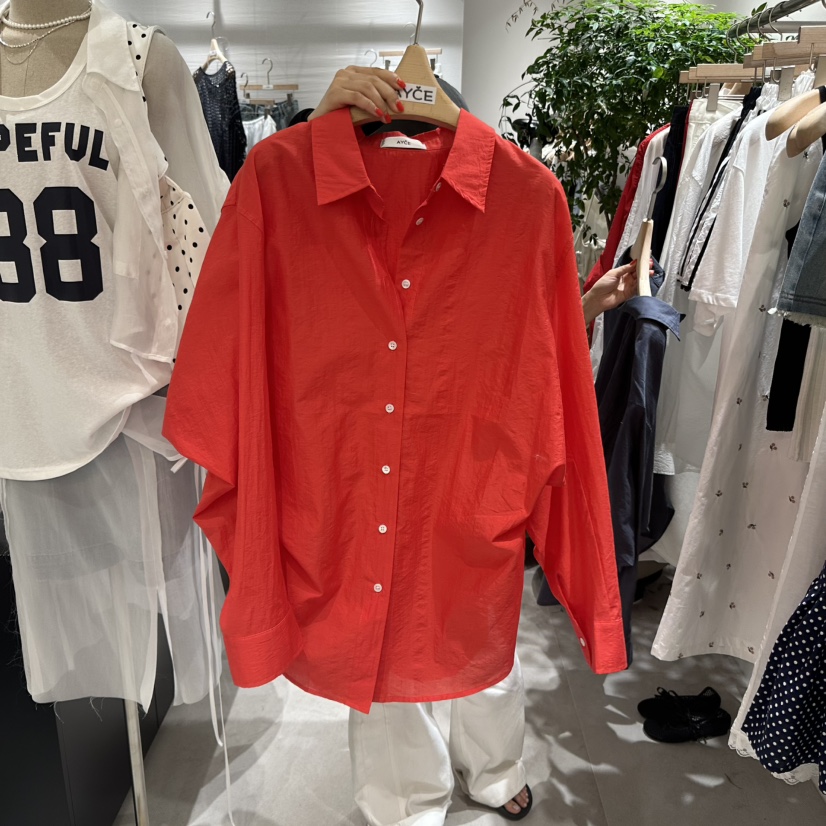 AYCE韓國直郵㊣東大門實拍女裝新品人氣推薦熱賣襯衫蕾絲衫101SHOWROOM/AYCE襯衫/蕾絲衫圖色2