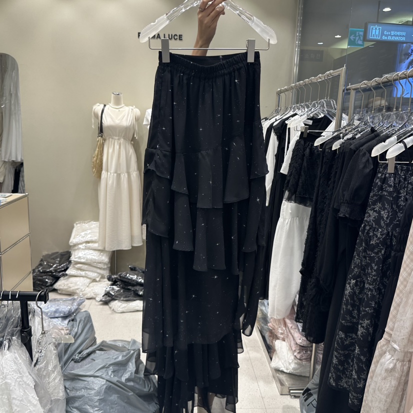 PRIMA LUCE直郵韓國代購㊣女裝新品熱賣時尚人氣推薦休閑長裙CHARLOTTE長裙