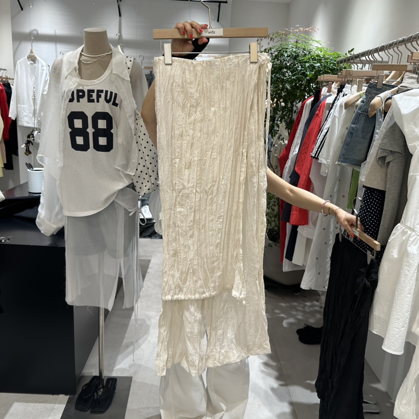 AYCE韓國直郵㊣女裝新款推薦休閑25春夏時尚熱賣人氣裙褲101SHOWROOM/AYCE裙褲圖色2