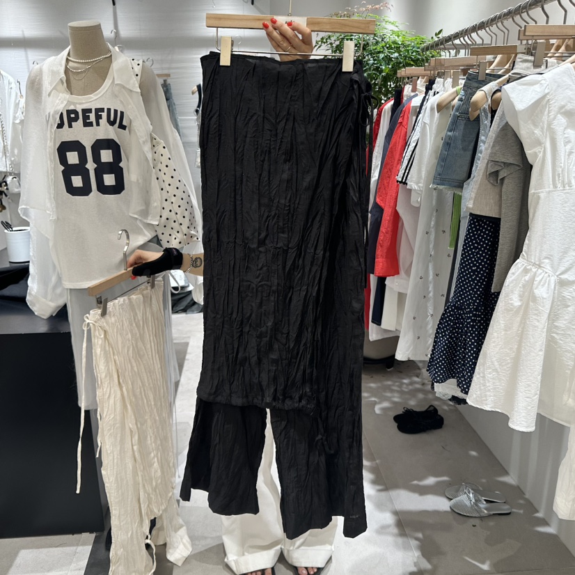 AYCE韓國直郵㊣女裝新款推薦休閑25春夏時尚熱賣人氣裙褲101SHOWROOM/AYCE裙褲圖色3