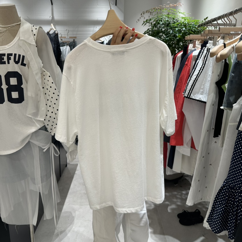 AYCE韓國直郵㊣東大門實拍女裝新款推薦熱賣時尚休閑25春夏T恤101SHOWROOM/AYCET恤