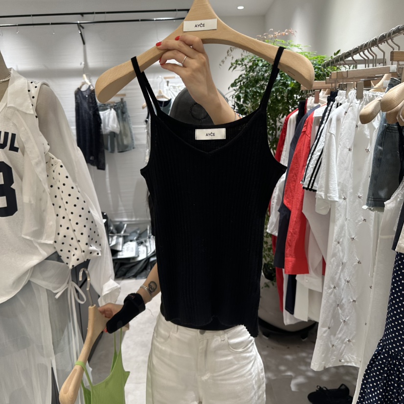 AYCE韓國直郵㊣東大門實拍女裝新品推薦熱賣休閑時尚吊帶背心101SHOWROOM/AYCE吊帶/背心圖色3