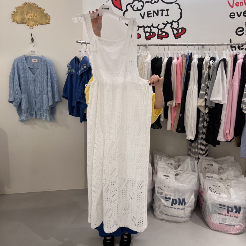 VENTI韓國㊣直郵東大門代購女裝新品時尚推薦25春夏休閑背帶褲VENTI背帶褲