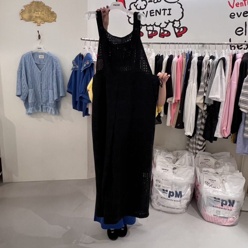 VENTI韓國㊣直郵東大門代購女裝新品時尚推薦25春夏休閑背帶褲VENTI背帶褲圖色2