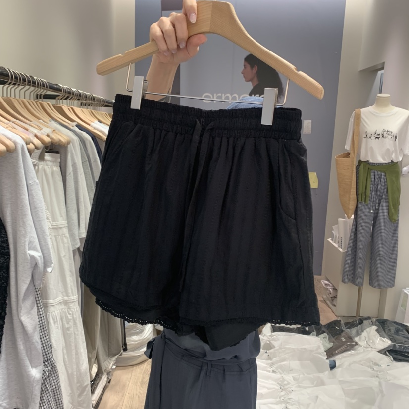 ORMORE韓國直郵㊣東大門實拍女裝新款時尚推薦休閑熱賣短褲ORMORE短褲圖色2