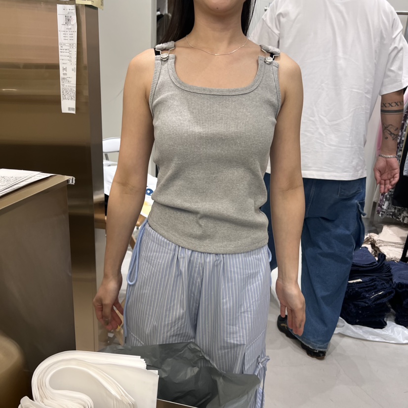 ROMAINE韓國㊣直郵東大門代購女裝新品推薦熱賣人氣吊帶背心ROMAINE吊帶/背心圖色3