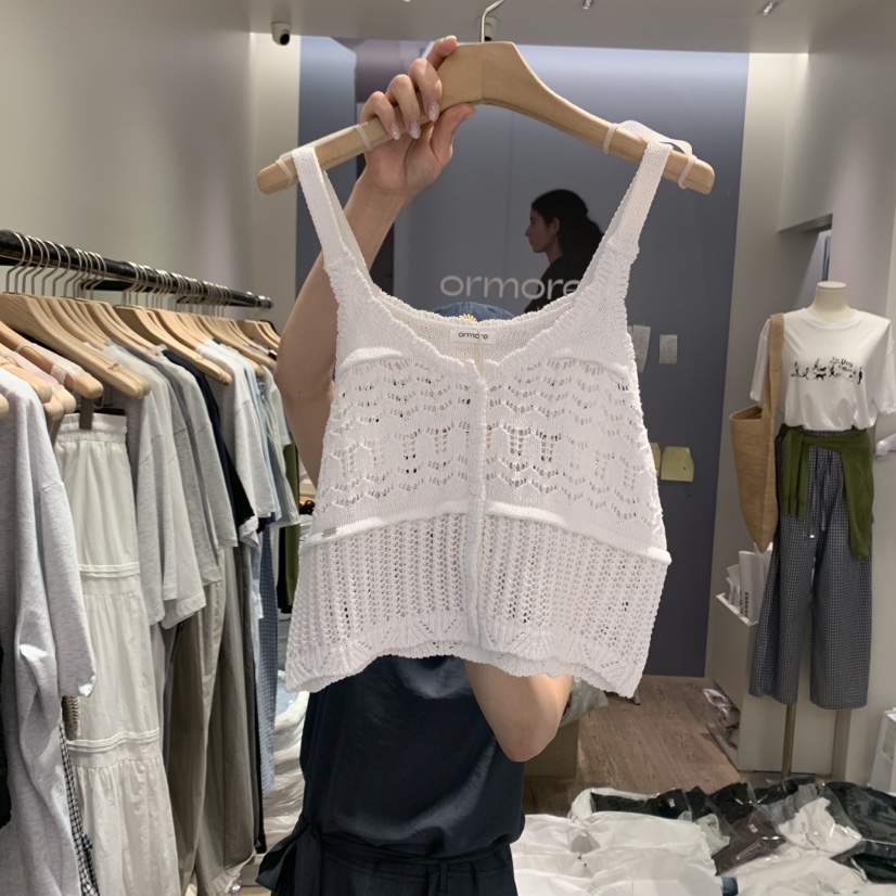 ORMORE韓國直郵㊣東大門實拍女裝新品25春夏熱賣吊帶背心緊身ORMORE吊帶/背心圖色3