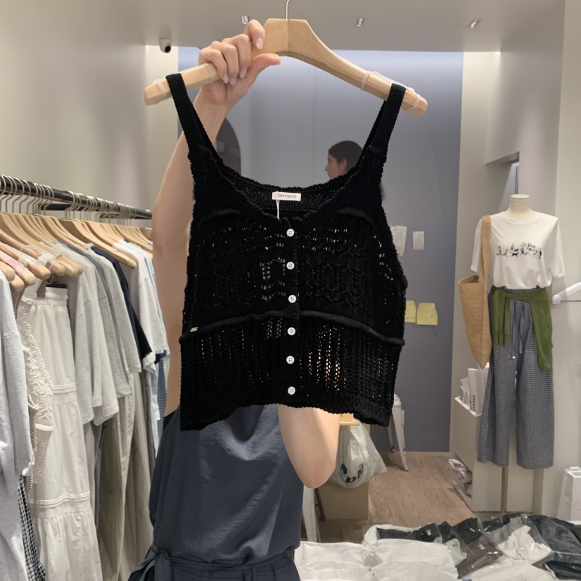 ORMORE韓國直郵㊣東大門實拍女裝新品25春夏熱賣吊帶背心緊身ORMORE吊帶/背心圖色4