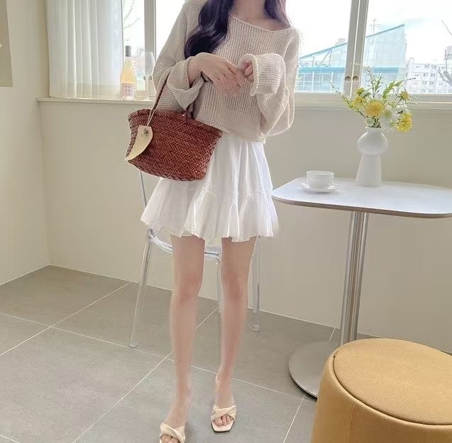 아카시아-T韓國直郵㊣女裝新款休閑熱賣時尚人氣推薦裙褲柔軟acacia裙褲