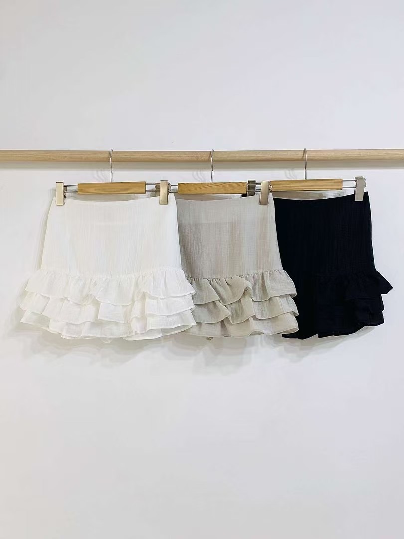 아카시아-T直郵韓國代購㊣女裝新款休閑時尚熱賣25春夏裙褲acacia裙褲圖色3左三色