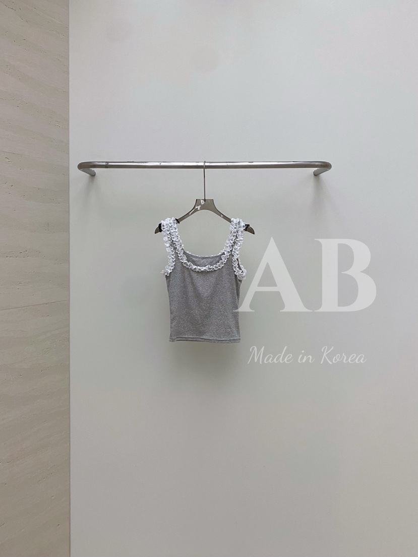 AB東大門代購女裝新款時尚真品休閑人氣熱賣職業推薦吊帶背心AB吊帶/背心圖色2