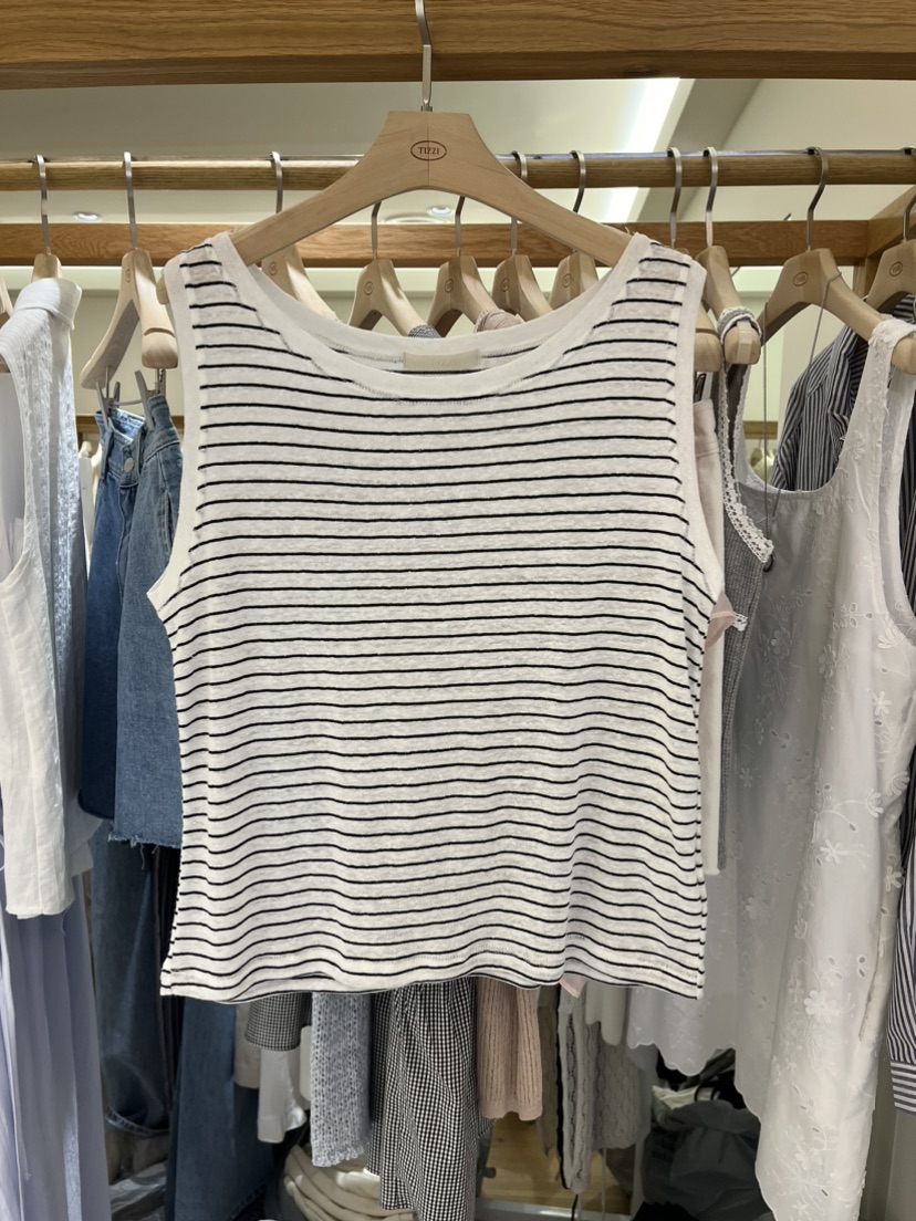 TIZZI直郵韓國代購㊣女裝新品休閑推薦熱賣時尚人氣吊帶背心TIZZI吊帶/背心