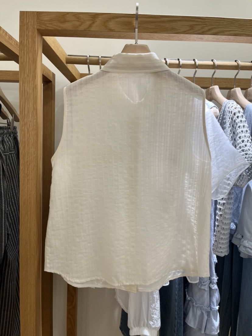 TIZZI韓國直郵㊣女裝新品熱賣25春夏時尚休閑人氣推薦馬甲TIZZI馬甲