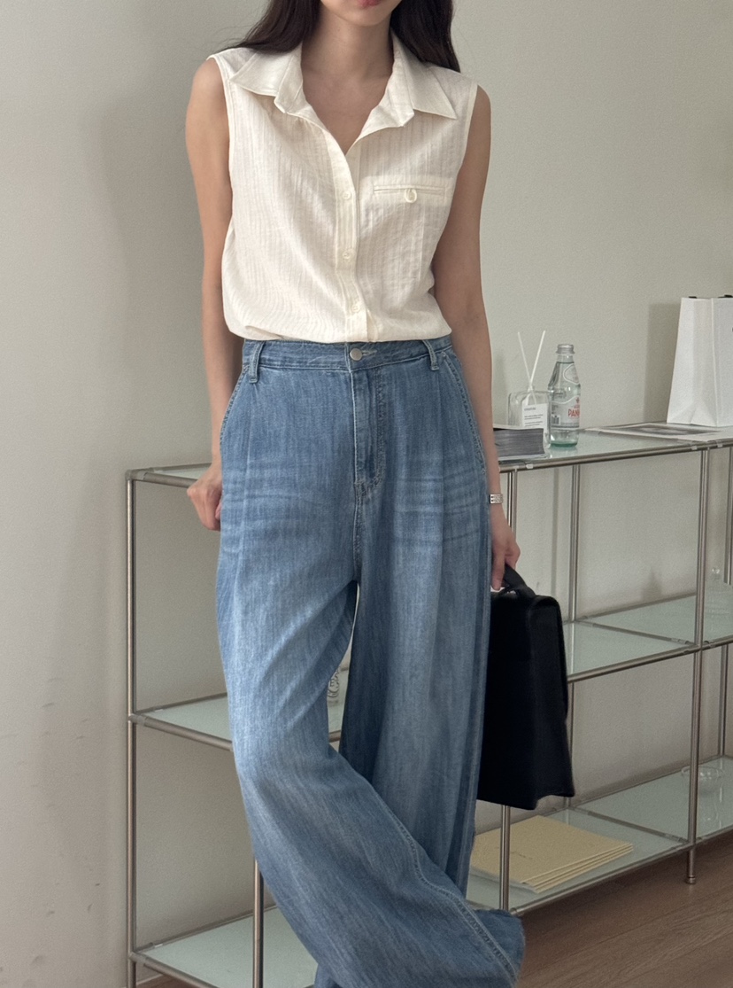TIZZI韓國直郵㊣女裝新品熱賣25春夏時尚休閑人氣推薦馬甲TIZZI馬甲
