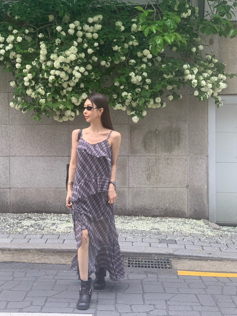 REVE CITE-L韓國直郵㊣女裝新款時尚熱賣人氣推薦25春夏連衣裙REVE CITE連衣裙