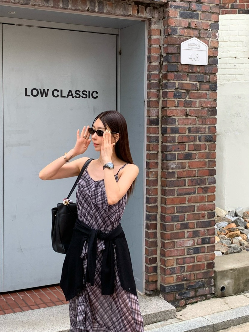 REVE CITE-L韓國直郵㊣女裝新款時尚熱賣人氣推薦25春夏連衣裙REVE CITE連衣裙