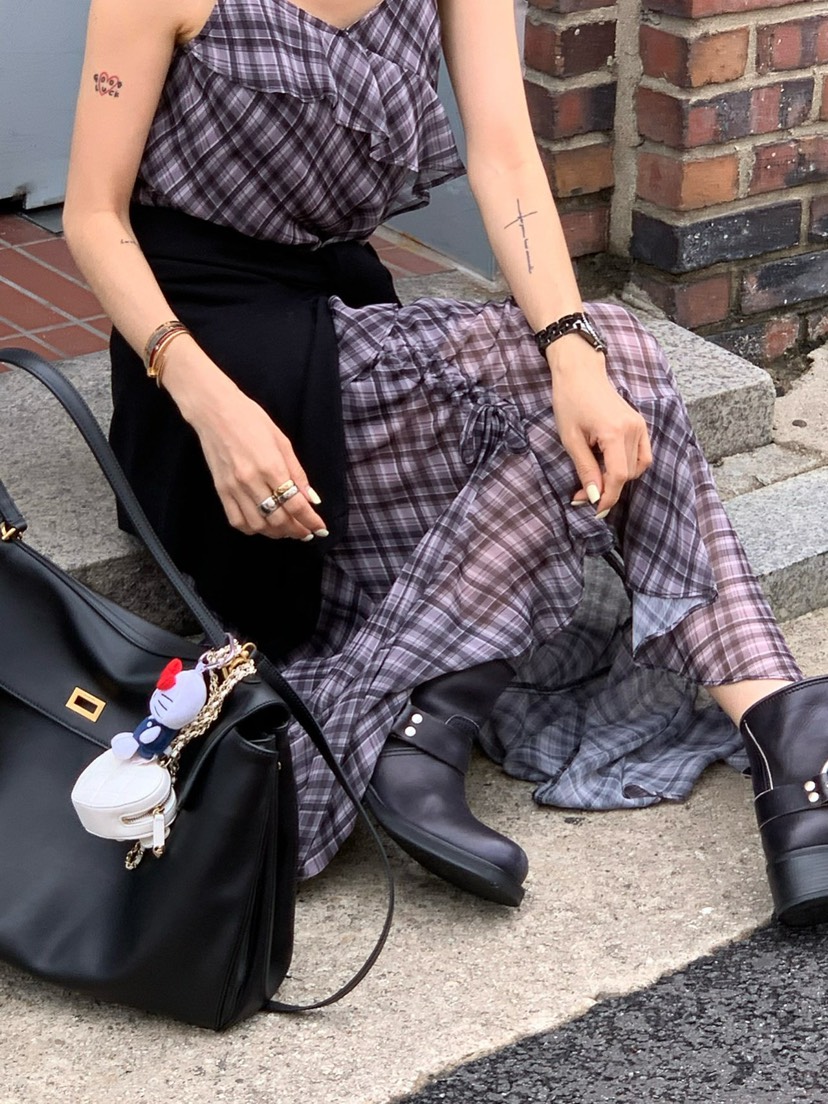REVE CITE-L韓國直郵㊣女裝新款時尚熱賣人氣推薦25春夏連衣裙REVE CITE連衣裙