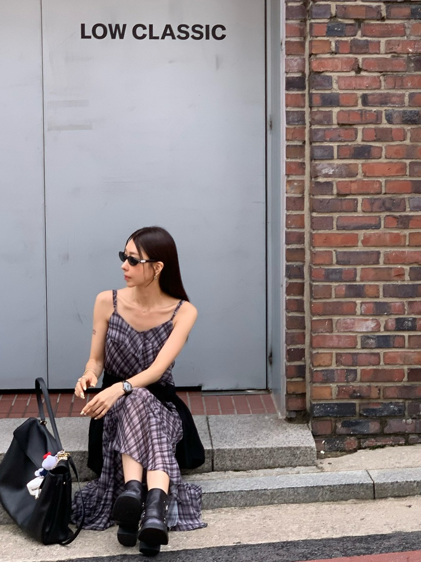 REVE CITE-L韓國直郵㊣女裝新款時尚熱賣人氣推薦25春夏連衣裙REVE CITE連衣裙