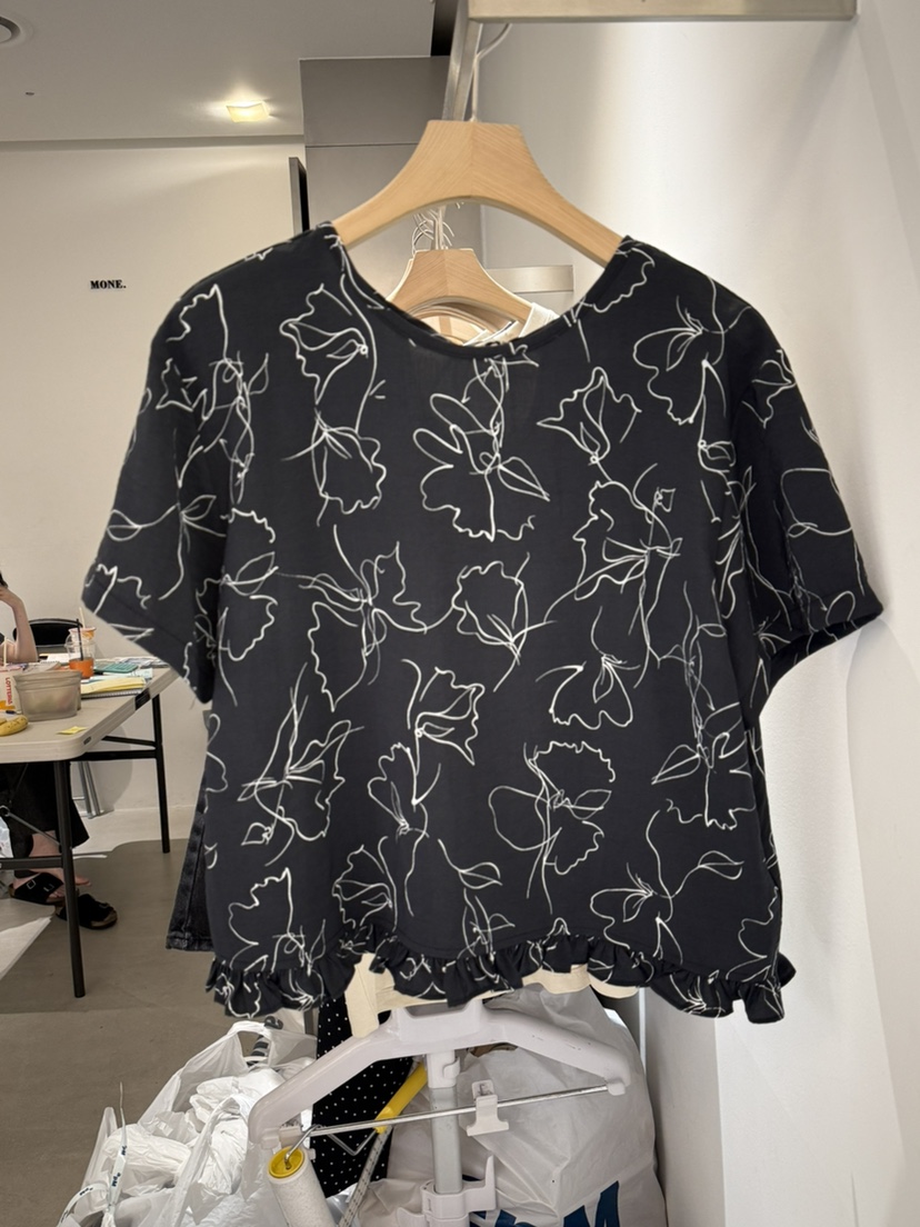 MONE-A直郵韓國代購㊣女裝新品人氣休閑時尚推薦襯衫蕾絲衫MONE-A襯衫/蕾絲衫圖色3