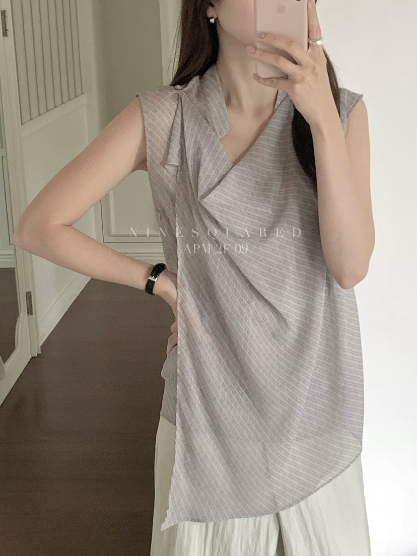 NINESQUARED直郵韓國代購㊣女裝新品25春夏推薦熱賣吊帶背心NINESQUARED吊帶/背心