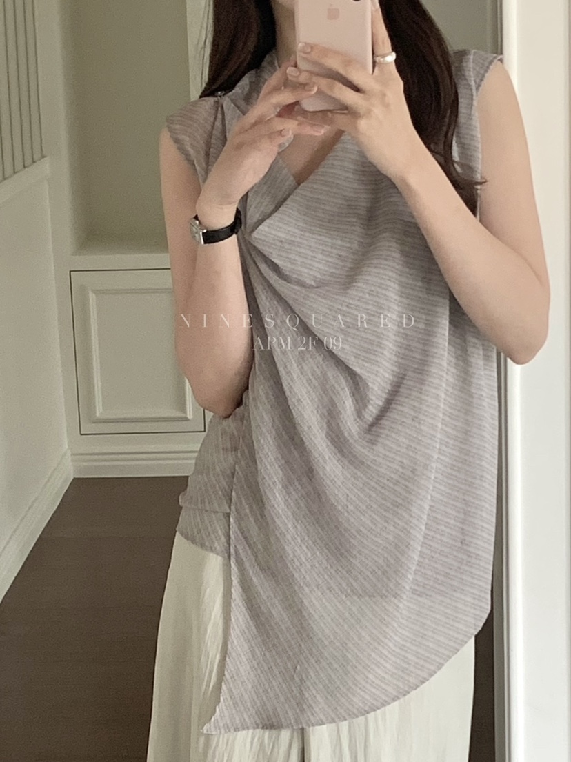NINESQUARED直郵韓國代購㊣女裝新品25春夏推薦熱賣吊帶背心NINESQUARED吊帶/背心
