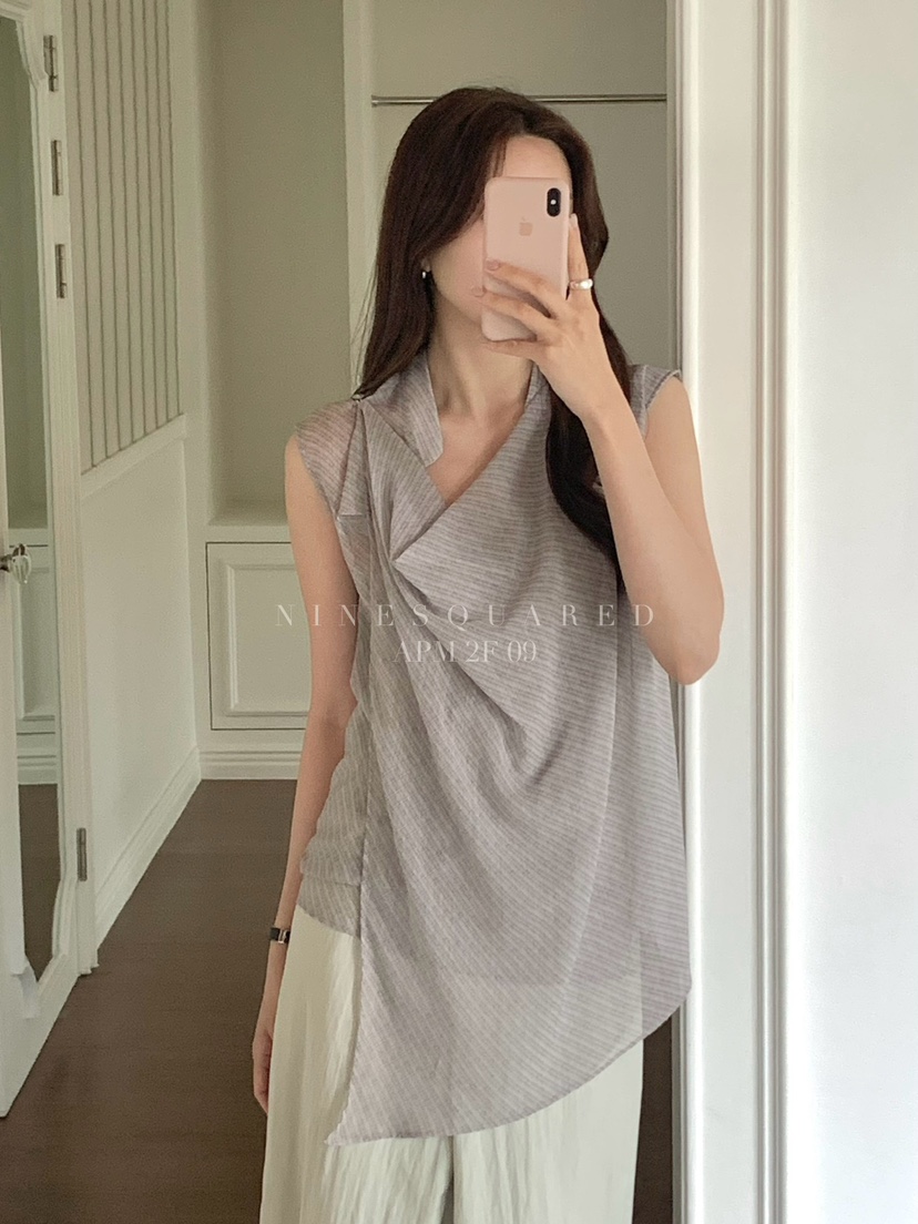 NINESQUARED直郵韓國代購㊣女裝新品25春夏推薦熱賣吊帶背心NINESQUARED吊帶/背心