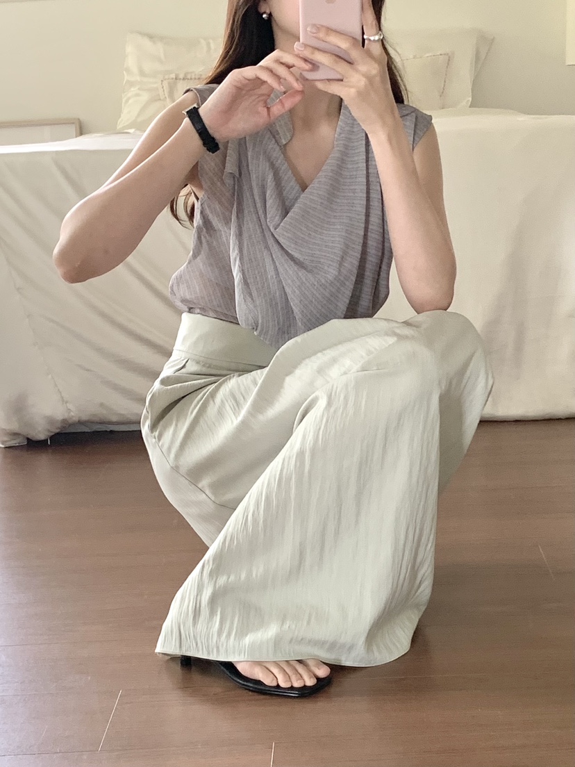 NINESQUARED直郵韓國代購㊣女裝新品25春夏推薦熱賣吊帶背心NINESQUARED吊帶/背心