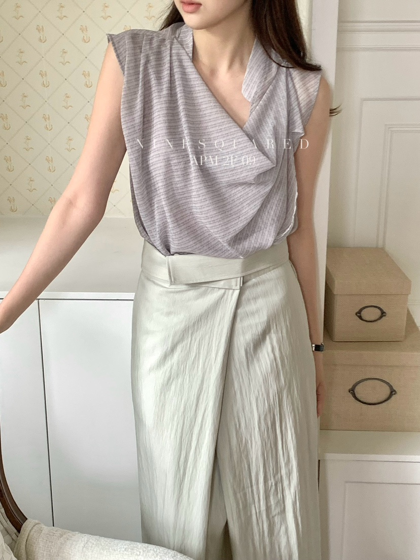 NINESQUARED直郵韓國代購㊣女裝新品25春夏推薦熱賣吊帶背心NINESQUARED吊帶/背心