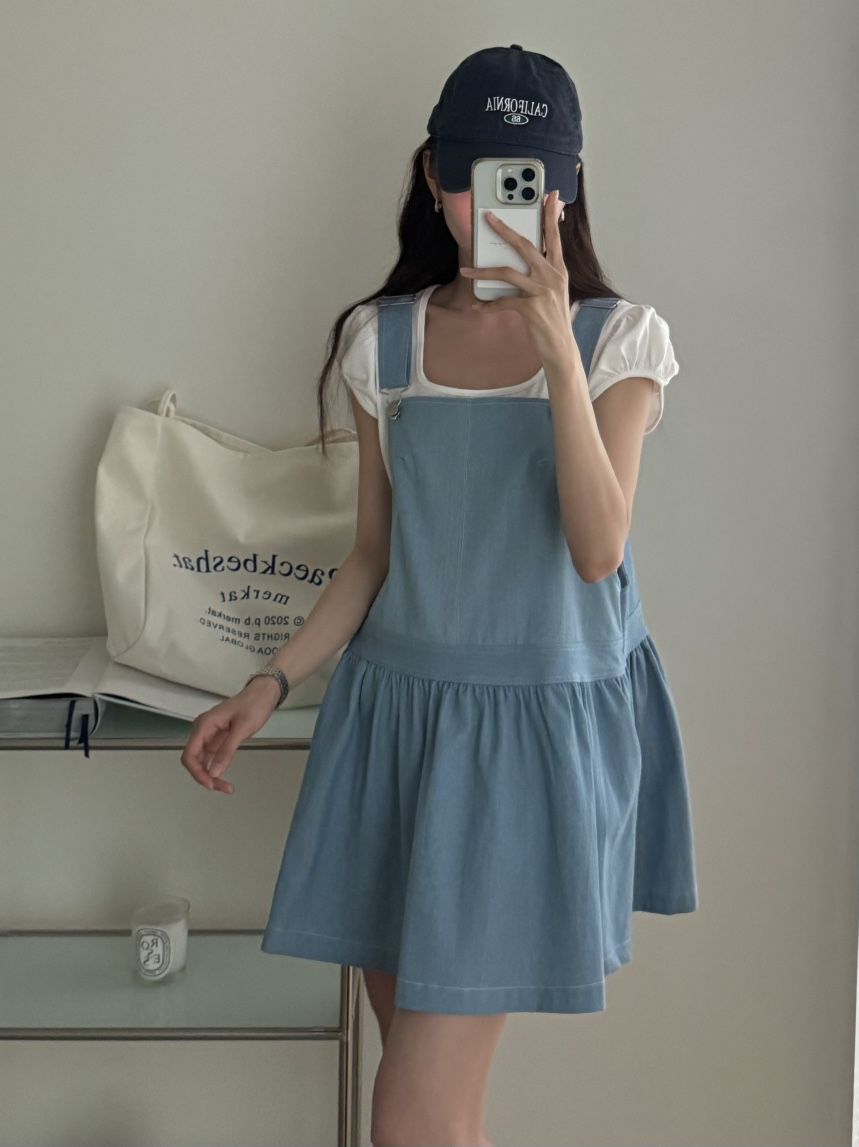 TIZZI韓國直郵㊣女裝新款熱賣人氣25春夏時尚連衣裙不含內搭TIZZI連衣裙