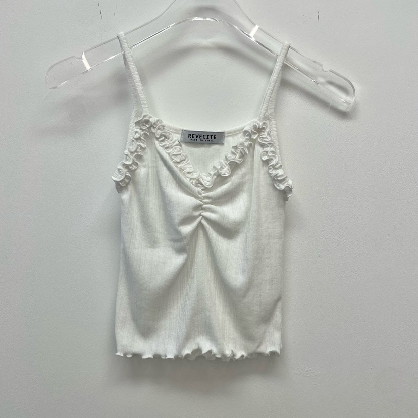REVE CITE-L直郵韓國代購㊣女裝新品休閑套裝荷葉邊套裝開衫REVE CITE套裝