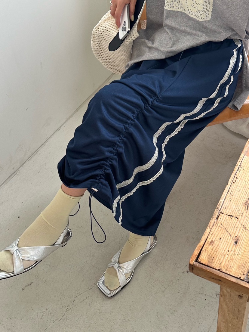 ZEROZERO韓國直郵㊣女裝新品休閑人氣時尚熱賣25春夏長裙運動裙ZEROZERO長裙