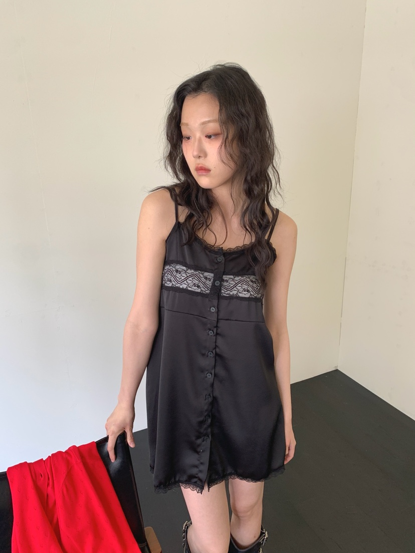 JKICHI韓國直郵㊣東大門實拍女裝新款25春夏休閑推薦連衣裙JKICHI連衣裙圖色2