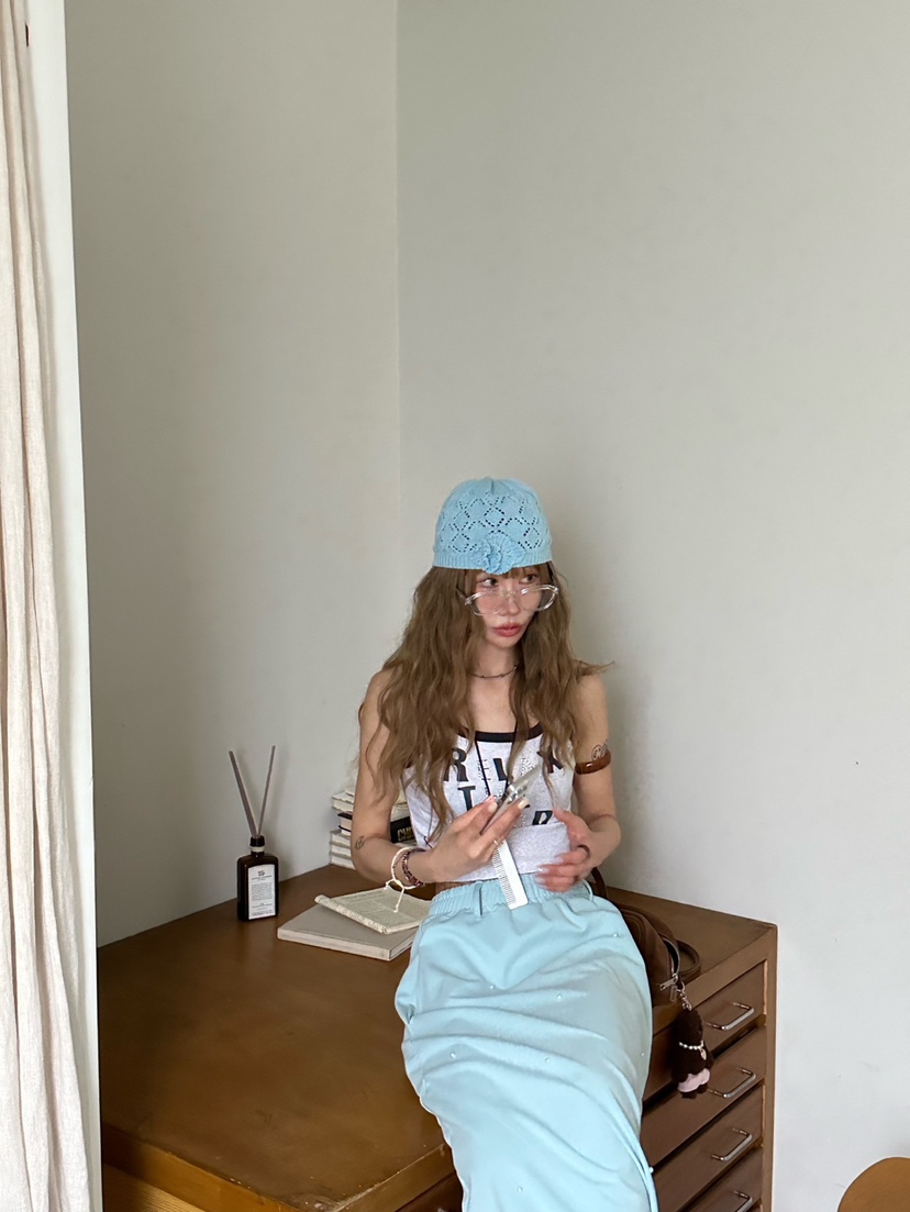 ZEROZERO韓國㊣直郵東大門代購女裝新品熱賣25春夏吊帶背心ZEROZERO吊帶/背心