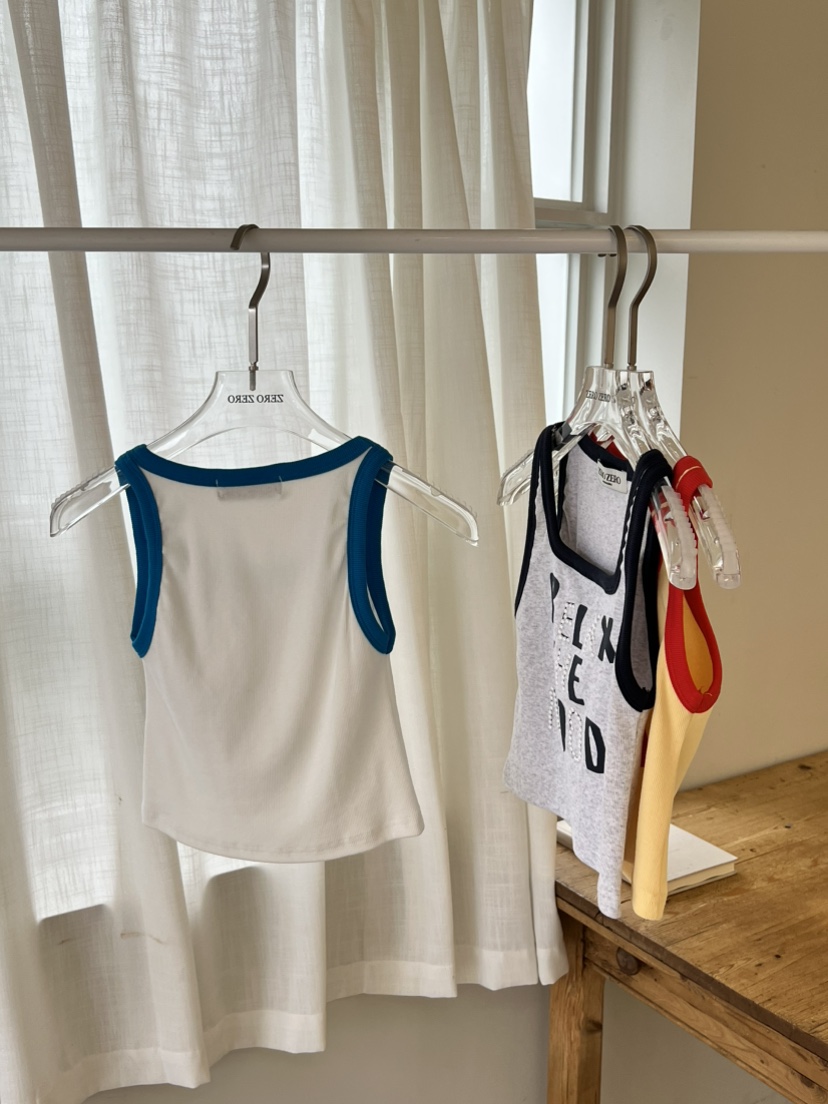ZEROZERO韓國㊣直郵東大門代購女裝新品熱賣25春夏吊帶背心ZEROZERO吊帶/背心