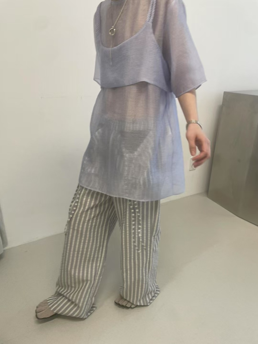 MINIMUZE韓國直郵㊣東大門實拍女裝新款熱賣25春夏襯衫蕾絲衫MINIMUZE襯衫/蕾絲衫