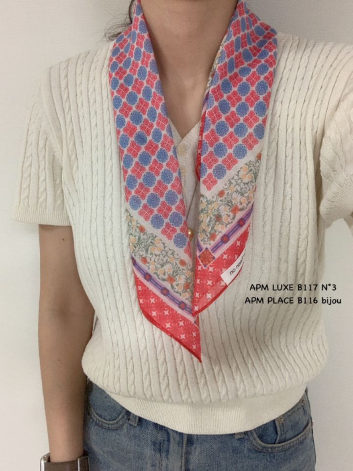 N3韓國㊣直郵東大門代購女裝新品休閑推薦時尚25春夏圍巾披肩N3圍巾/披肩