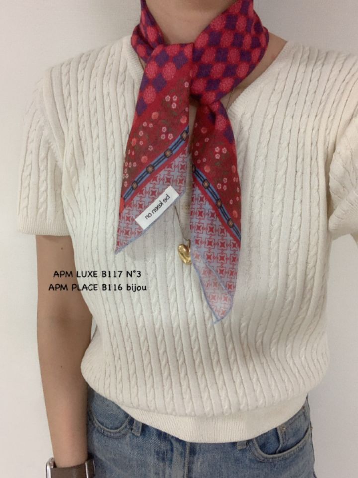 N3韓國㊣直郵東大門代購女裝新品休閑推薦時尚25春夏圍巾披肩N3圍巾/披肩