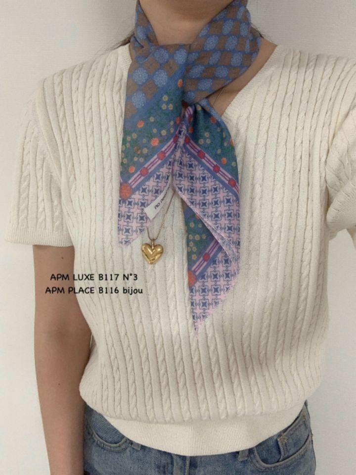 N3韓國㊣直郵東大門代購女裝新品休閑推薦時尚25春夏圍巾披肩N3圍巾/披肩