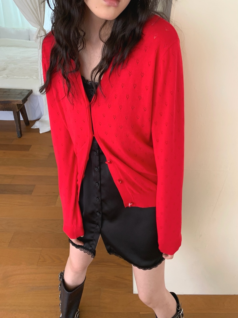 JKICHI韓國直郵㊣女裝新款25春夏推薦熱賣時尚休閑針織衫羊毛JKICHI針織衫圖色2