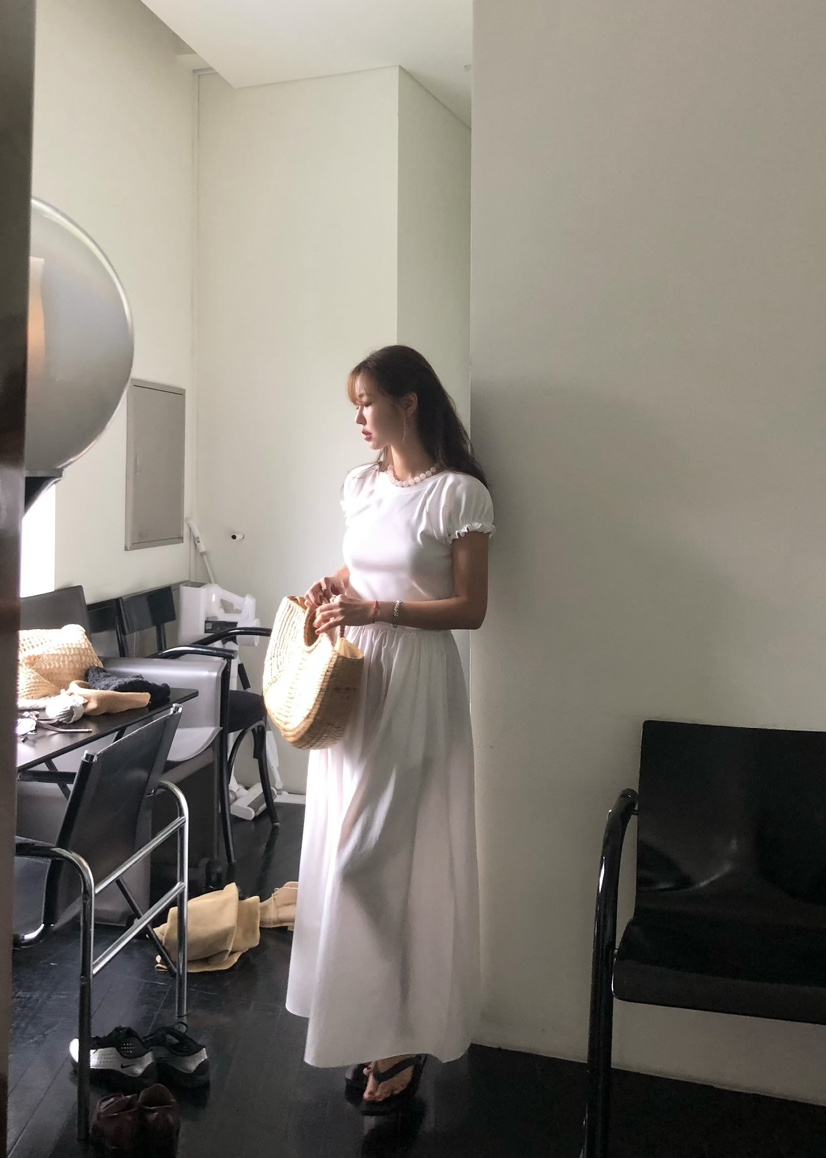 OUPPT韓國直郵㊣東大門實拍女裝新款人氣時尚推薦休閑連衣裙OUPPT連衣裙