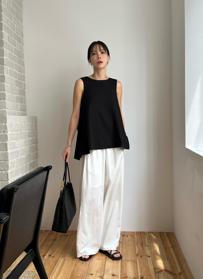 LE VASE直郵韓國代購㊣女裝新品休閑推薦25春夏人氣吊帶背心LE VASE吊帶/背心