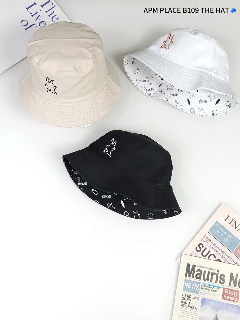 THE HAT-P韓國直郵㊣東大門實拍女裝新款25春夏推薦帽子雙面THE HAT帽子